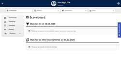 Στιγμιότυπο οθόνης live.hockey.no