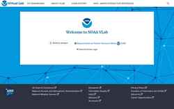 Снимак екрана vlab.noaa.gov