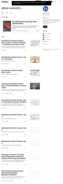 Скриншот adrianco.medium.com
