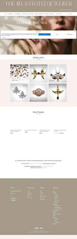 Captura de pantalla theillustratedjeweller.com