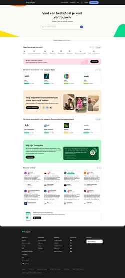 Skærmbillede nl.trustpilot.com