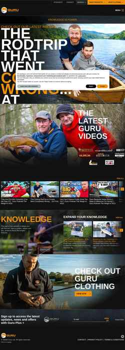 Screenshot tackleguru.com