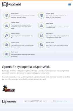 Skærmbillede sport-wiki.org