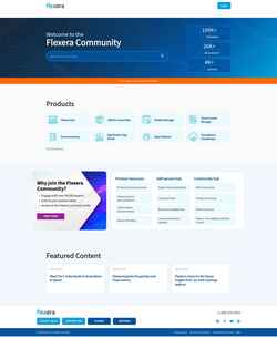 Snímek obrazovky community.flexera.com