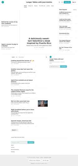 Ekrānuzņēmums joseandres.substack.com