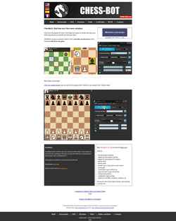 Capture d'écran chess-bot.com