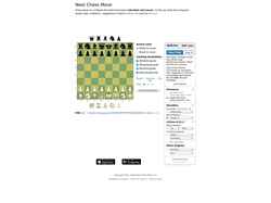 Captura de tela nextchessmove.com