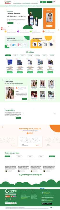 Снимак екрана trungtamthuoc.com
