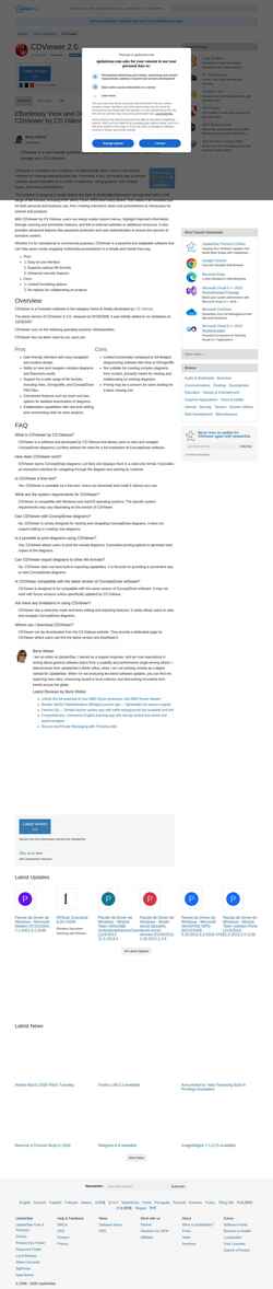 Skærmbillede cdviewer.updatestar.com