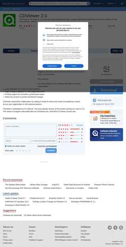 Skærmbillede cdviewer.software.informer.com