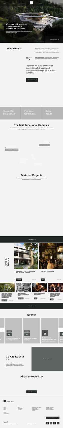 Captura de pantalla greenrock.am