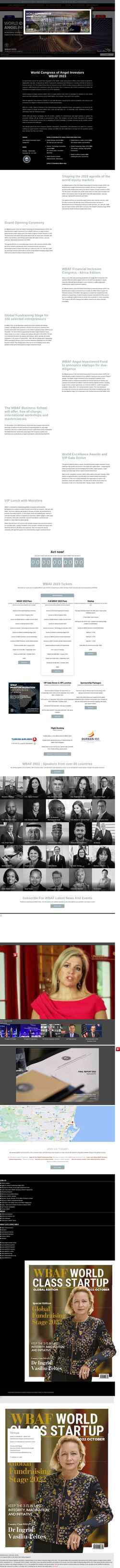 Screenshot wbaf2023.org