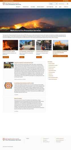 Ekran görüntüsü fireprevention.utexas.edu