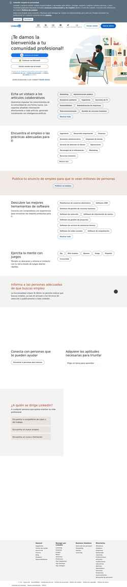Screenshot pe.linkedin.com