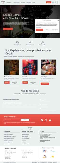 Snímek obrazovky escape-mind.com