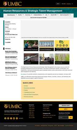 Skærmbillede hr.umbc.edu
