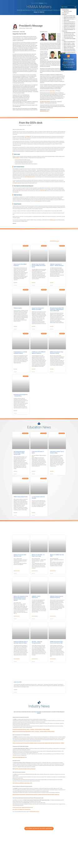 Zrzut ekranu news.himaa.org.au