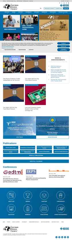 Snimka zaslona eds.ieee.org