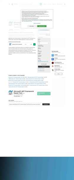 Schermata microsoft-net-framework-repair-tool.en.softonic.com