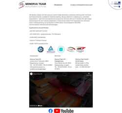 Schermata minervateam.hu