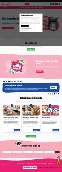 Skærmbillede gb.keycraftglobal.com
