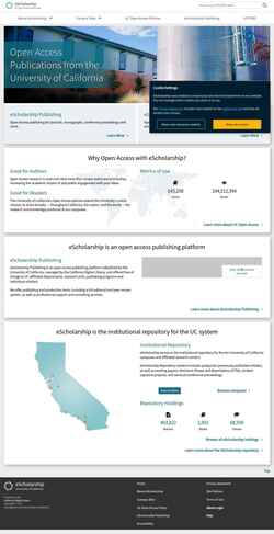 Screenshot escholarship.org