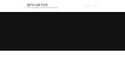 Скриншот skylarfox.com