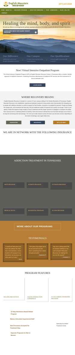 Screenshot englishmountain.com
