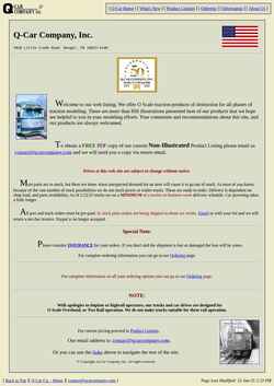 Zrzut ekranu qcarcompany.com