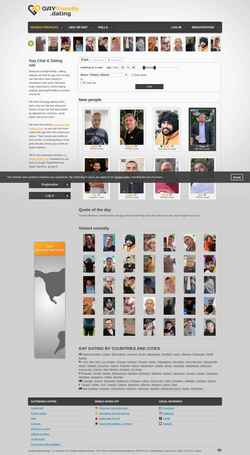 Captura de pantalla gayfriendly.dating