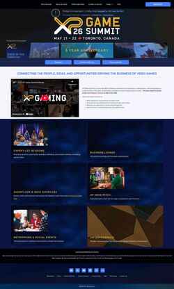 Снимак екрана xpgamesummit.com