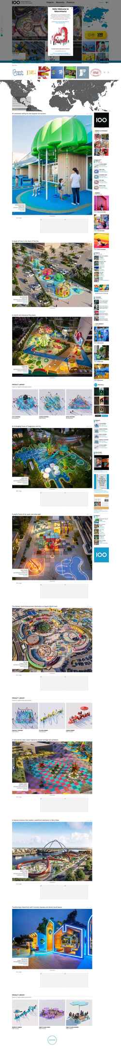 Snímka obrazovky 100architects.com
