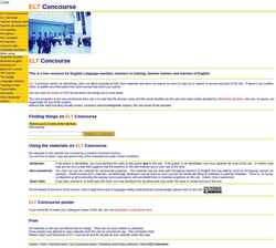 Captura de pantalla teflconcourse.com