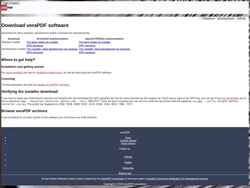Screenshot software.verapdf.org
