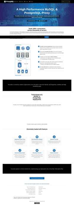 Schermata proxysql.com