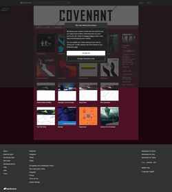 Captura de pantalla covenant-swe.bandcamp.com