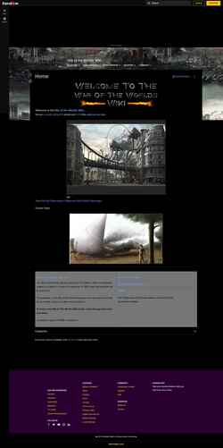 Ekraanipilt waroftheworlds.fandom.com