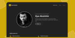 Screenshot akulshin.ru