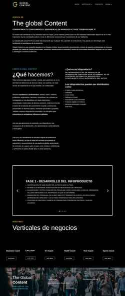 Captură de ecran globalcontent.org