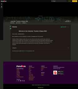 Schermafbeelding undertale-timeline-collapse.fandom.com