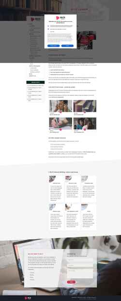 Capture d'écran ieltsleader.com