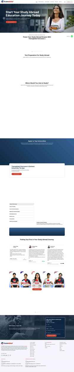 Screenshot transglobaloverseas.com
