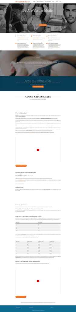Schermata webcammodel.careers