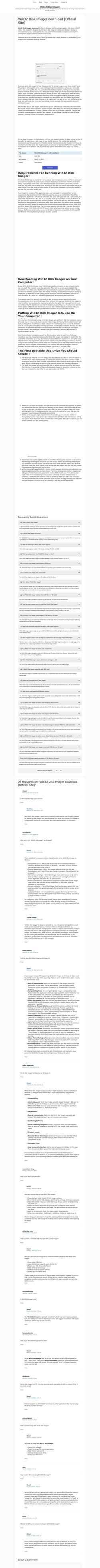 Snímek obrazovky i-win32diskimager.com