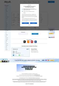 Zrzut ekranu audionautix.com