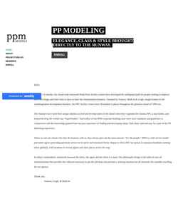 Captură de ecran ppmodeling.weebly.com