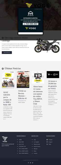 Captura de pantalla voge.pe