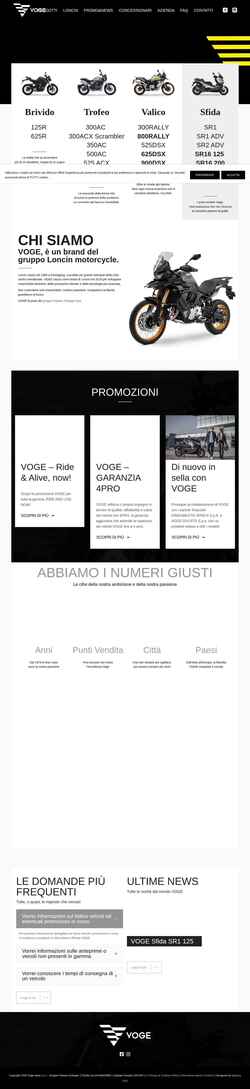 Captura de tela vogeitaly.it