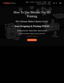 Снимак екрана makertales.com