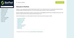 Снимак екрана kb.storpool.com